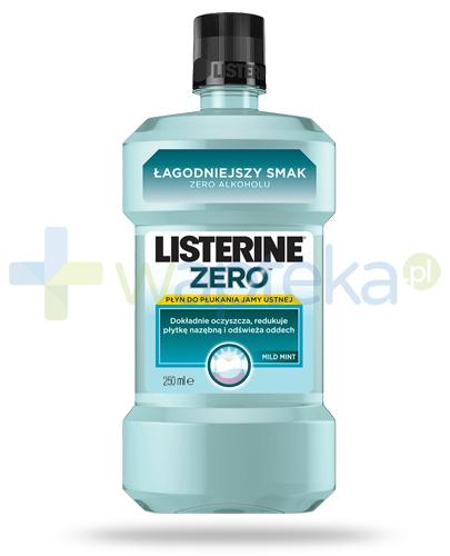 podgląd produktu Listerine Zero płyn do płukania jamy ustnej 250 ml