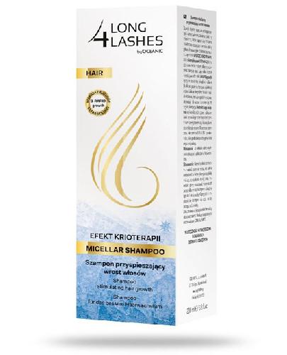 podgląd produktu Long 4 Lashes szampon micelarny przyspieszający wzrost włosów 200 ml