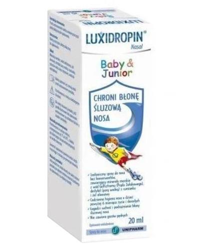 zdjęcie produktu Luxidropin Nasal Baby&Junior spray do nosa 20 ml