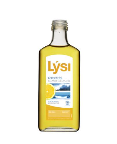 podgląd produktu LYSI Tran Islandzki smak cytrynowy 240 ml