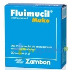 podgląd produktu Fluimucil Muko 200mg 20 saszetek