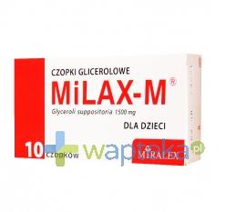 zdjęcie produktu MiLAX-M Czopki glicerolowe dla dzieci 10 sztuk