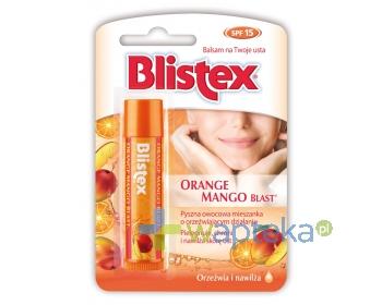 podgląd produktu BLISTEX ORANGE MANGO Balsam do ust 4,25g
