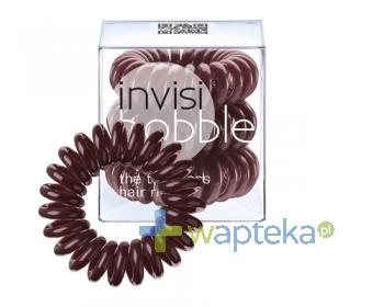 podgląd produktu INVISIBOBBLE Gumki do włosów brązowe 3 sztuki