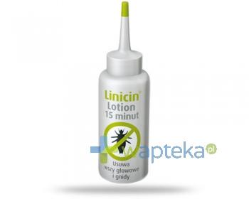 podgląd produktu Linicin Lotion płyn na wszy i gnidy 100 ml