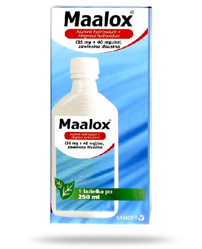 zdjęcie produktu Maalox (35 mg+40mg)/ml zawiesina doustna 250 ml