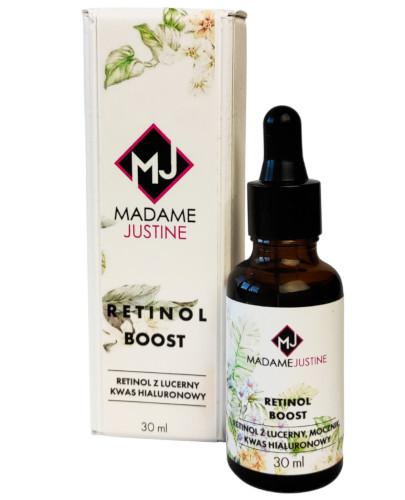 podgląd produktu Madame Justine serum do twarzy ratinol z lucerny i kwas hialuronowy 30 ml