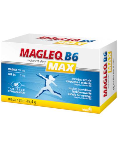 podgląd produktu Magleq B6 Max 45 tabletek