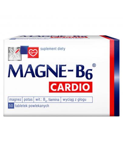 podgląd produktu Magne-B6 Cardio Suplement diety magnez 50 tabletek