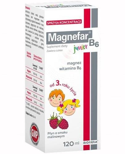 zdjęcie produktu Magnefar B6 Junior płyn 120 ml