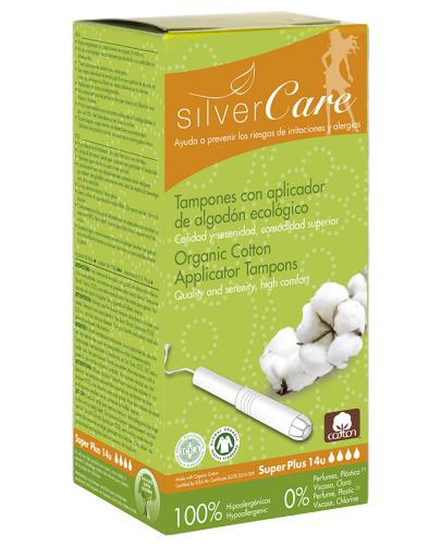 podgląd produktu Masmi Silver Care tampony z aplikatorem super plus 14 sztuk