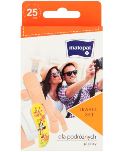 zdjęcie produktu Matopat plastry z opatrunkiem Travel Set podróżne dla całej rodziny 25 sztuk
