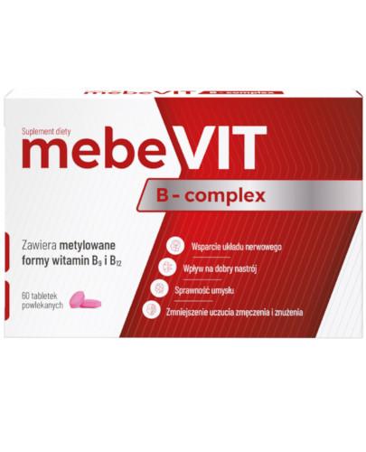 zdjęcie produktu MebeVIT B-complex 60 tabletek