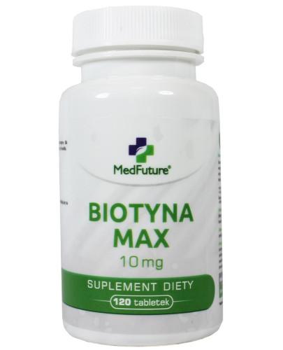 podgląd produktu MedFuture Biotyna Max 10 mg 120 tabletek