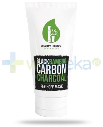 podgląd produktu MedFuture Black Bamboo Peel-Off Mask czarna maska z bambusowym węglem drzewnym 50 ml