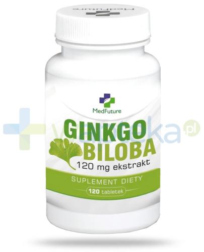 zdjęcie produktu MedFuture Ginkgo Biloba ekstrakt 120mg 120 tabletek