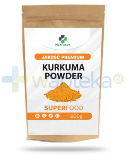 podgląd produktu MedFuture Kurkuma Powder mielona 100% naturalna 200 g
