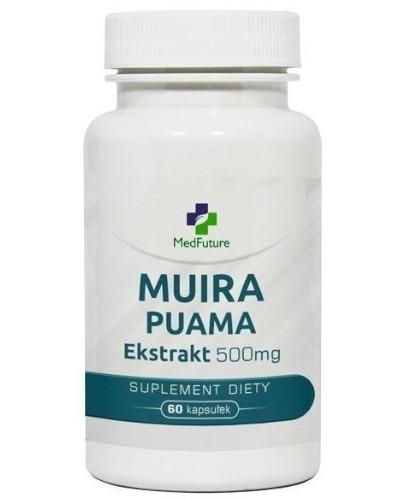 podgląd produktu MedFuture Muira Puama ekstrakt 60 kapsułek