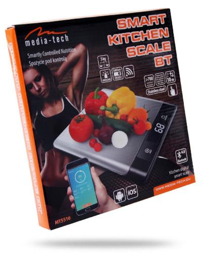 podgląd produktu Media-Tech Smart Kitchen Scale BT MT5516 waga kuchenna 1 sztuka