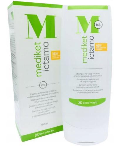 zdjęcie produktu Mediket Ictamo szampon dla podrażnionej i tłustej skóry głowy 180 ml