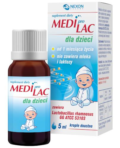 podgląd produktu Mediprolac dla dzieci krople 5 ml