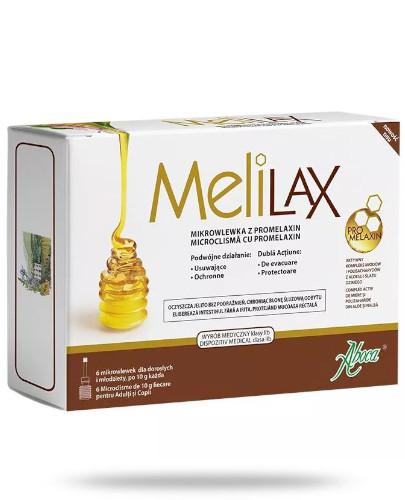 zdjęcie produktu Melilax Adult mikrowlewka dla dorosłych 6 sztuk