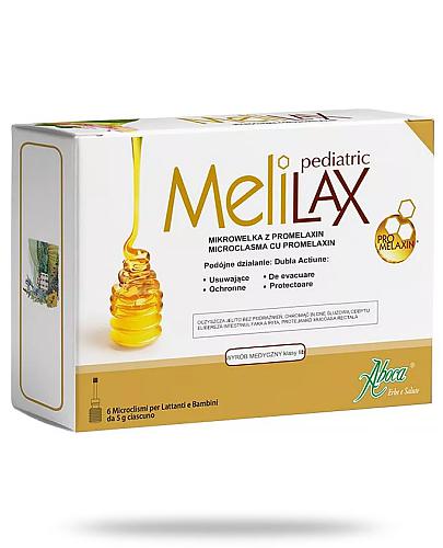 podgląd produktu Melilax Pediatric mikrowlewka dla dzieci 6 sztuk