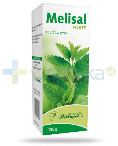 podgląd produktu Melisal Forte 1,0g/10g syrop 125 g