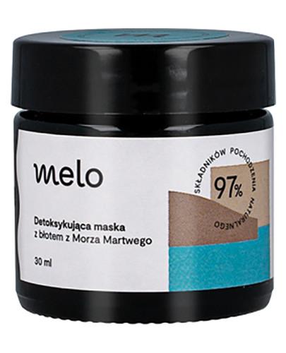 podgląd produktu Melo detoksykująca maska z błotem z morza martwego 30 ml