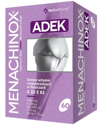 podgląd produktu Menachinox ADEK 60 kapsułek