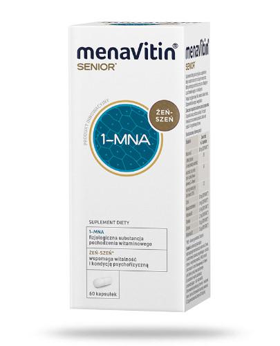 podgląd produktu menaVitin Senior 1-MNA Żeń-szeń 60 kapsułek