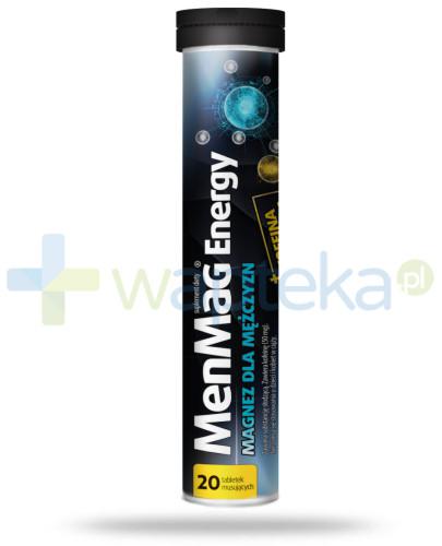 podgląd produktu MenMag Energy magnez dla mężczyzn 20 tabletek musujących