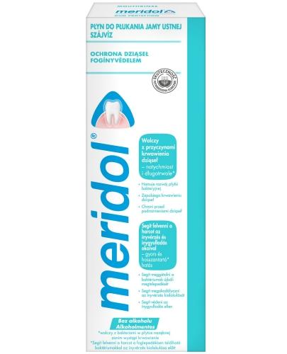 podgląd produktu Meridol Ochrona dziąseł płyn do płukania jamy ustnej 400 ml