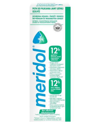 podgląd produktu Meridol Pewność oddechu płyn do płukania jamy ustnej 400 ml