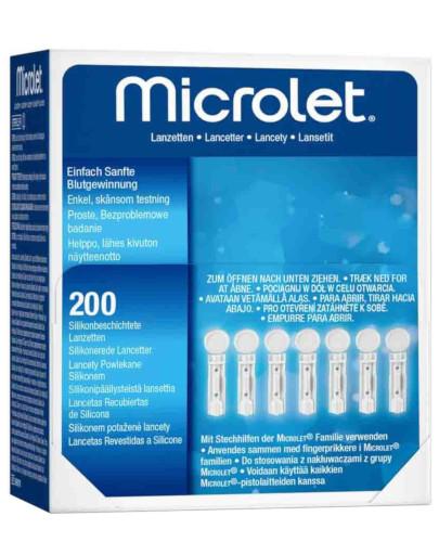 podgląd produktu Microlet lancenty (igły) 200 sztuk