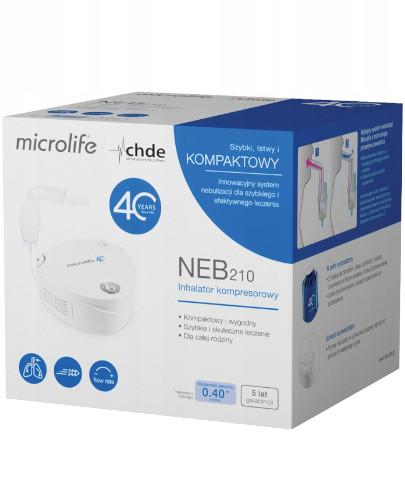 podgląd produktu Microlife NEB 210 inhalator kompresorowy 1 sztuka