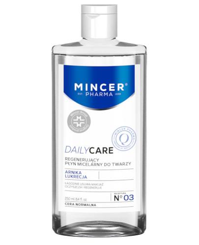 zdjęcie produktu Mincer Pharma Daily Care N03 regenerujący płyn micelarny do twarzy 250 ml
