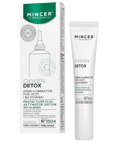 podgląd produktu Mincer Pharma Oxygen Detox N1504 krem pod oczy i na powieki 15 ml