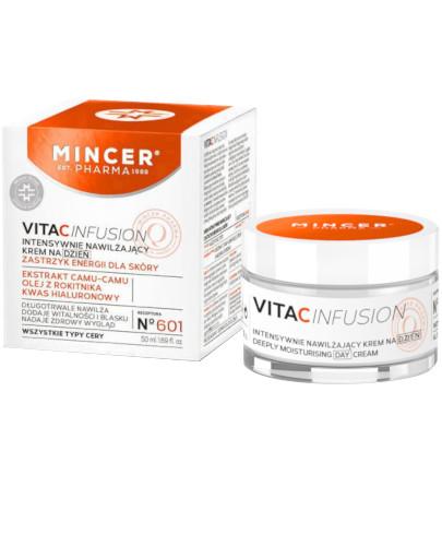 zdjęcie produktu Mincer Pharma Vita C Infusion N601 intensywnie nawilżający krem na dzień 50 ml