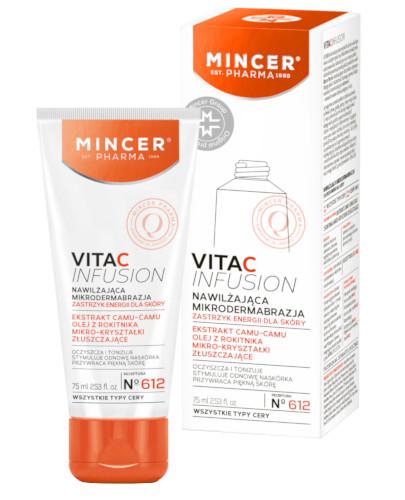 zdjęcie produktu Mincer Pharma Vita C Infusion N612 nawilżająca mikrodermabrazja 75 ml