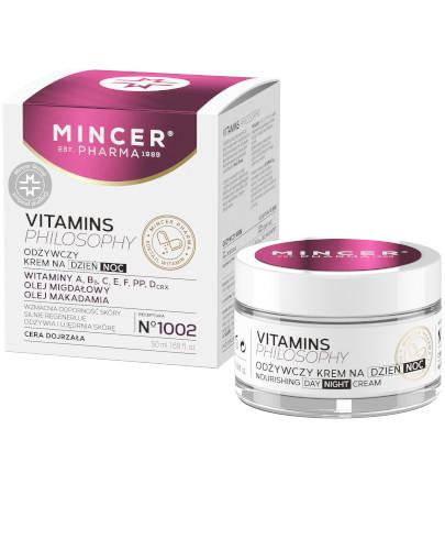 zdjęcie produktu Mincer Pharma Vitamins Philosophy N1002 odżywczy krem na dzien i na noc 50 ml