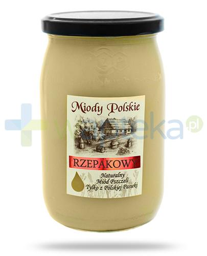 zdjęcie produktu Miody Polskie miód naturalny rzepakowy 950 g