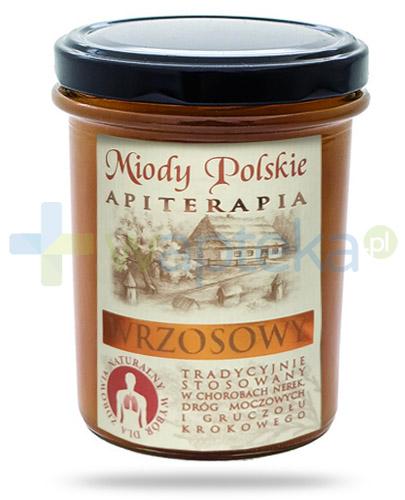 podgląd produktu Miody Polskie miód naturalny wrzosowy 250 g