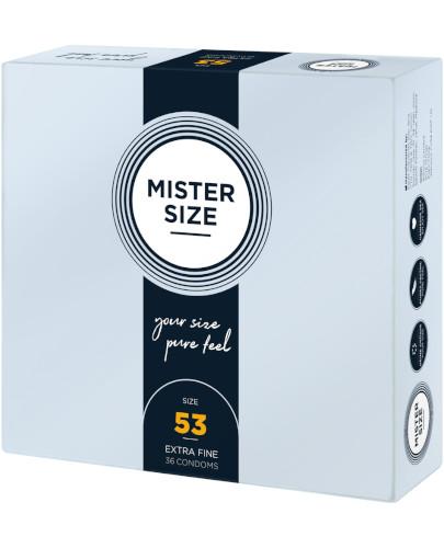 podgląd produktu Mister Size prezerwatywy 53 mm 36 sztuk