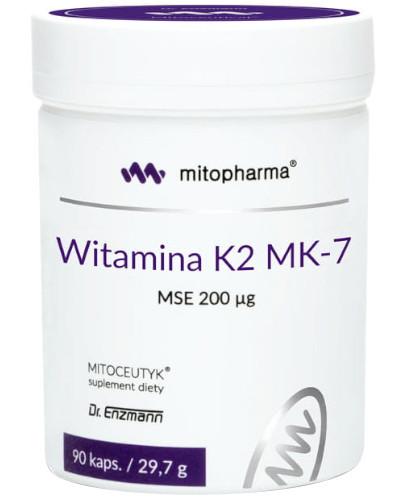 zdjęcie produktu Mitopharma Witamina K2 MK-7 MSE 200 µg 90 kapsułek