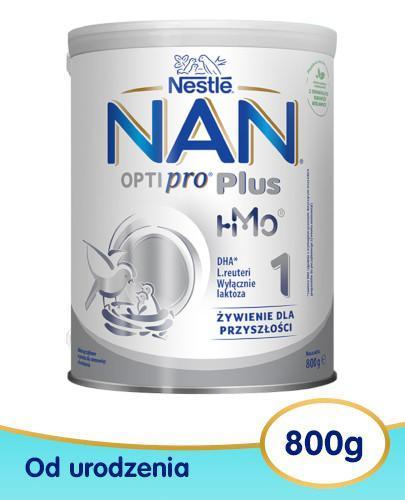 zdjęcie produktu NESTLE NAN OPTIPRO Plus 1 HM-0 Mleko początkowe w proszku dla niemowląt od urodzenia 800 g