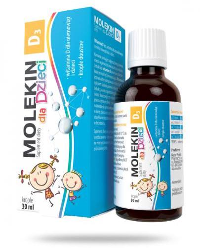 zdjęcie produktu Molekin D3 dla dzieci 30 ml