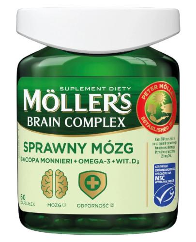 zdjęcie produktu Mollers Brain complex 60 kapsułek 