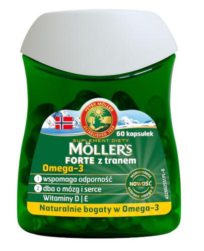 zdjęcie produktu Mollers Forte z tranem Omega-3 60 kapsułek
