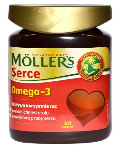 podgląd produktu Mollers Serce Omega-3 60 kapsułek 
